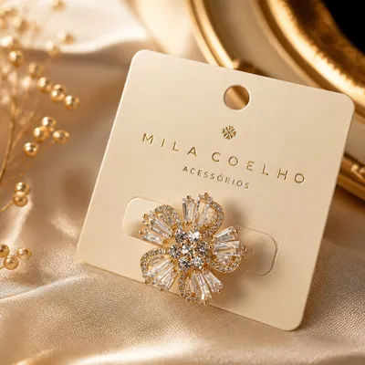 Broche Floral