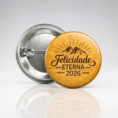 Botton Felicidade Eterna