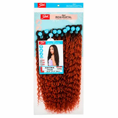Cabelo bio vegetal cacheado 