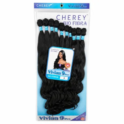 Cabelo bio fibra ondulado 