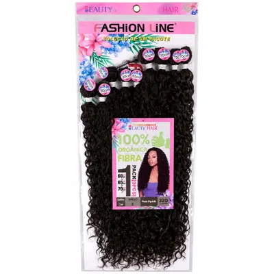 Cabelo bio fibra cacheado 
