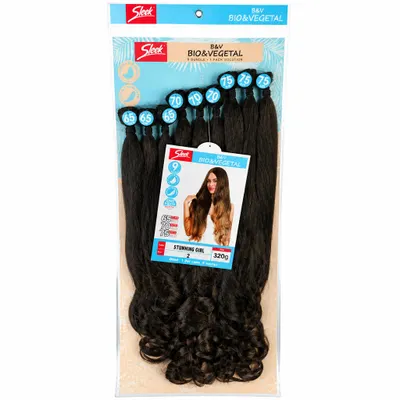 Cabelo bio vegetal ondulado 