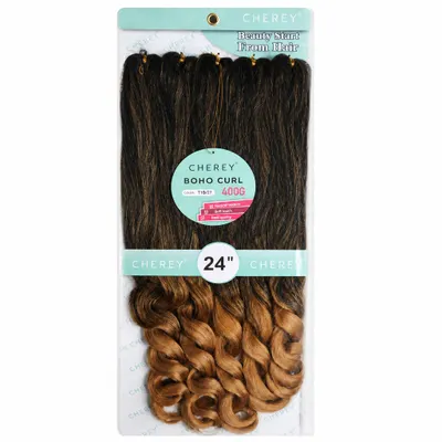 Cabelo Remy Boho Curl 24"
