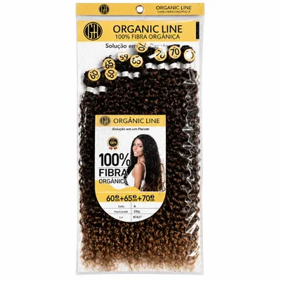 Cabelo Fio Orgânico Cacheado