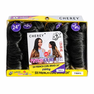 Jumbo french curl box