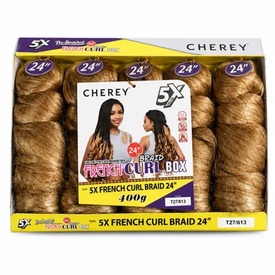 Jumbo French curl box