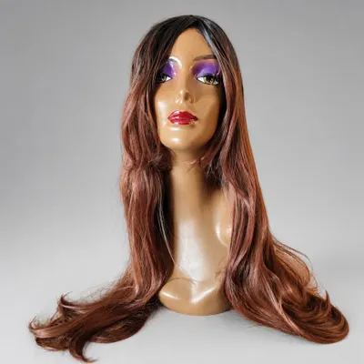 Wig com franja 