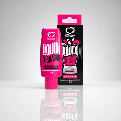 Gel beijável Liquidi Vibrador 15g 