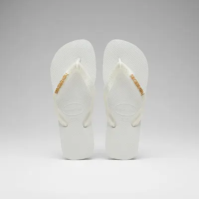 Havaianas top log metálica 