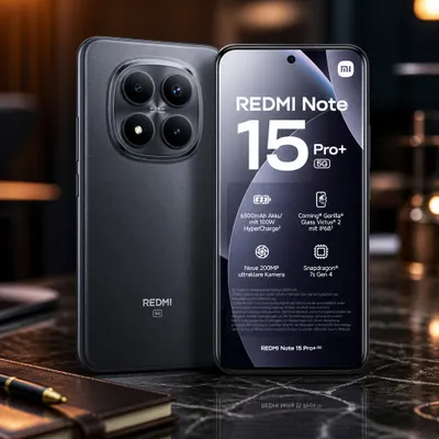 Xiaomi Note 15 Pró 256GB 8RAM Black