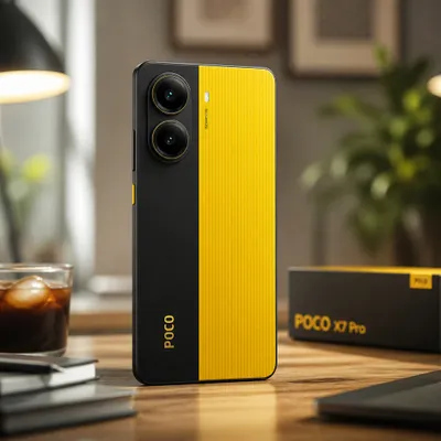 Pocofone X7 Pro 256GB 8RAM yellow 