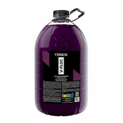 V-FLOC 5L - SHAMPOO LAVA AUTOS CONCENTRADO NEUTRO - VONIXX