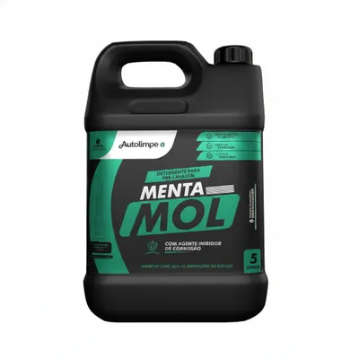 MENTAMOL 5L - DETERGENTE PRE LAVAGEM - MESMA FUNÇÃO DO V-MOL - AUTOLIMPE 