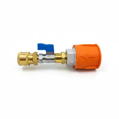 ADAPTADOR MANGUEIRA LAVADORA TRAMONTINA/WAP- VERMELHO 