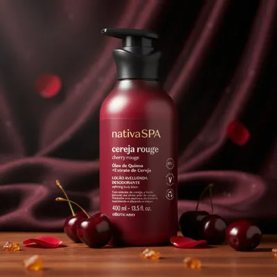 Loção Hidratante Cereja Rouge