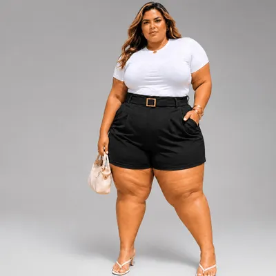 Short Plus Size