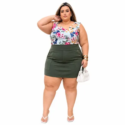 Conjunto Verão Plus Size