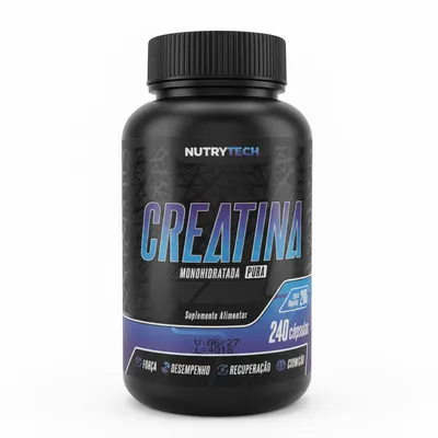Creatina 240 cápsulas- Nutrytech
