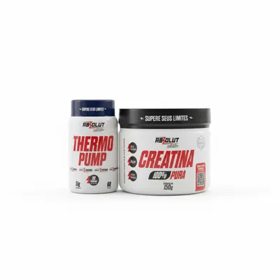 Creatina 150g + Therma Pump 60 Caps - Absolut 