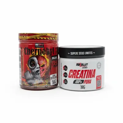 Creatina 150g Absolut + Chernobyl Insane 300g 
