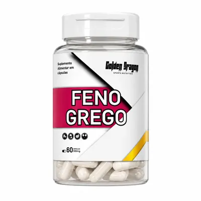 Feno Grego 60 Capsulas - Golden Dragon 