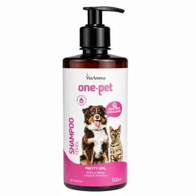 Shampoo - Pretty Girl Fêmea Brilho Cães e Gatos