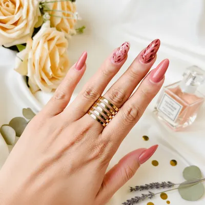 Anel 5 Voltinhas Folheado