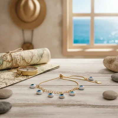 PULSEIRA 6 OLHO GREGO MK