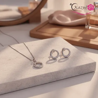 CONJUNTO REDONDO ZIRCONIAS