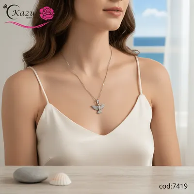 COLAR ESPIRITO SANTO CRAVEJADO