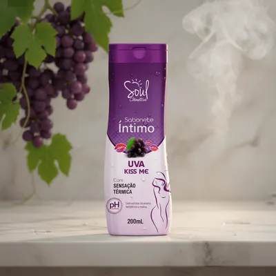 Sabonete Íntimo – Uva Kiss Me – 200ml