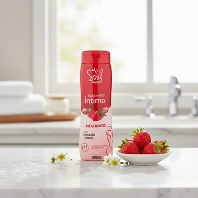 Sabonete Íntimo – Morango – 200ml