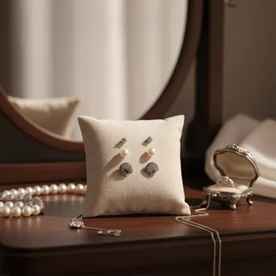 Brincos Concha com Pérola