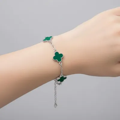 PULSEIRA TRÊS TREVO VERDES