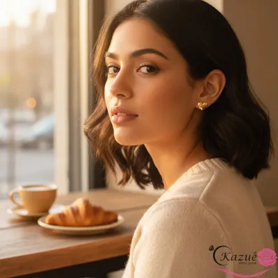 BRINCO CORAÇÃO DOURADO