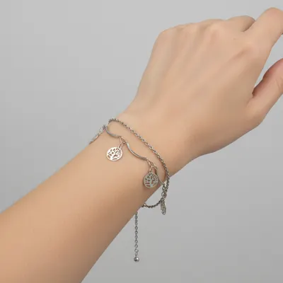 PULSEIRA COM PINGENTES DISCOS