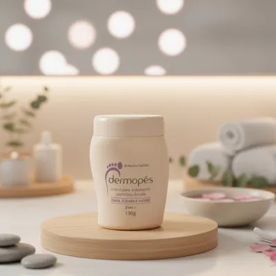 Dermopes Creme P/ Trat. Cosm. dos Pes 3 Em 1 Tra. Hid e Esf. 130g