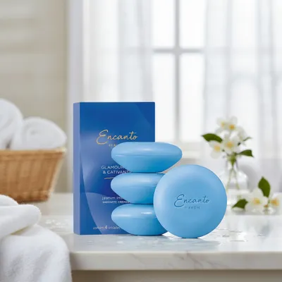 Sabonete Barra Encanto Glamurosa 4x80g