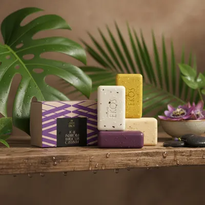 Sabonete em Barra Puro Vegetal Esfoliante Ekos