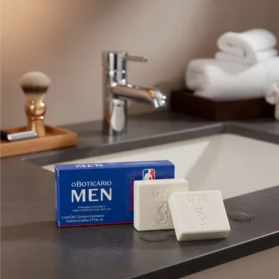 Kit Sabonete Em Barra Men NBA 2x90g