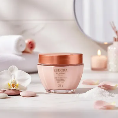 Creme Acetinado Hidratante Desodorante Corporal La Victorie Intense 250g