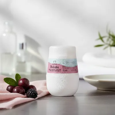 Desodorante Antitranspirante Roll-on Tododia Amora Vermelha e Jabuticaba
