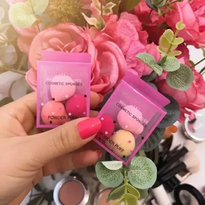 Kit Mini Esponja Puff