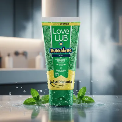 Love Lub Bubbalove Lubrificante Corporal Beijável 60g