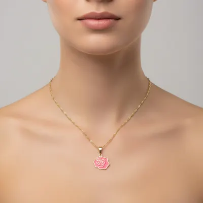 COLAR ROSA DE POMBAGIRA  