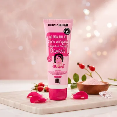 Gel Facial Peel Off Rosa Mosqueta