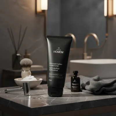 Creme para Barbear Multifuncional Natura Homem