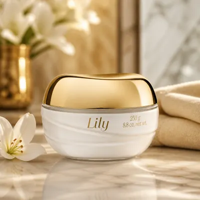 Creme Acetinado Hidratante Desodorante Corporal Lily 250G