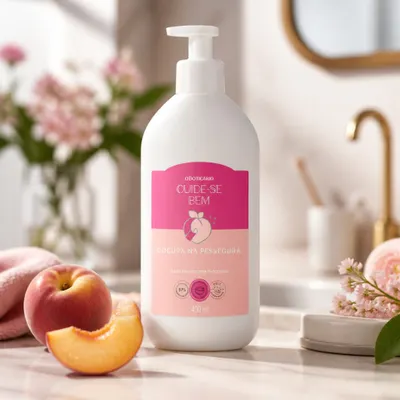 Loção Desodorante Hidratante Cuide-Se Bem Doçura Na Pessegura 400Ml