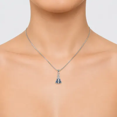 COLAR NOSSA SENHORA MINI 12 PEDRAS